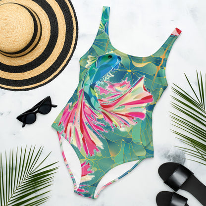 Flirty Fish One-Piece Swimsuit