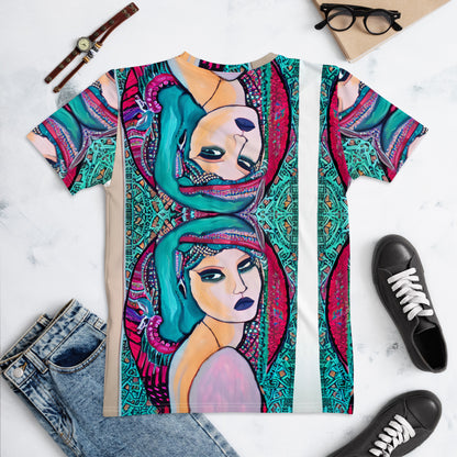 Boho Aqua Goddess Women's T-shirt