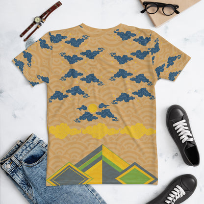 Japan Sky Reflective Mountains Women's T-shirt