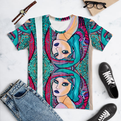 Boho Aqua Goddess Women's T-shirt