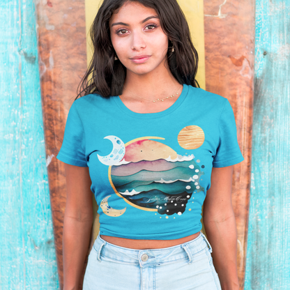 Ocean Moons Surf Women's Short Sleeve T-Shirt