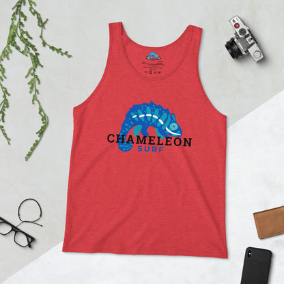 Blue Chameleon Surf Men's Tank Top