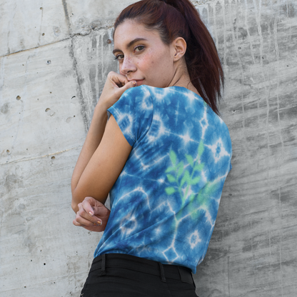 Island Blue Sky Tie Dye Women's T-Shirt