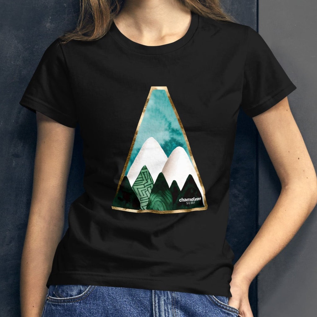 White Mountains Blue Sky Women's T-shirt