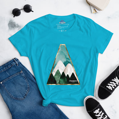 White Mountains Blue Sky Women's T-shirt