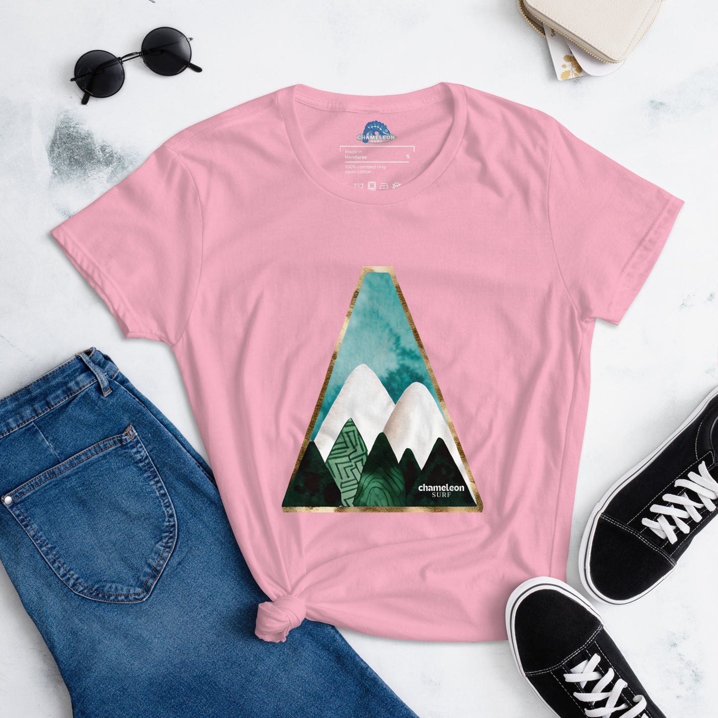 White Mountains Blue Sky Women's T-shirt