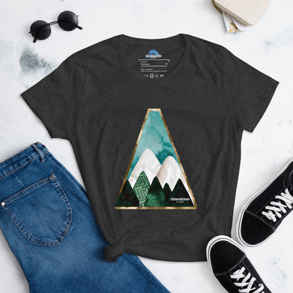 White Mountains Blue Sky Women's T-shirt