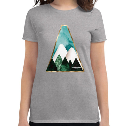 White Mountains Blue Sky Women's T-shirt