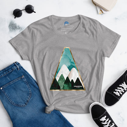 White Mountains Blue Sky Women's T-shirt