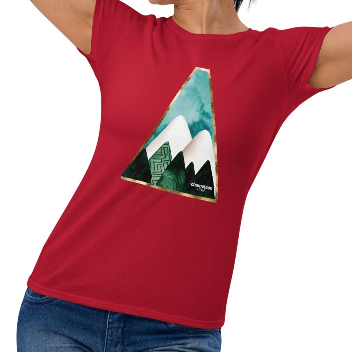 White Mountains Blue Sky Women's T-shirt