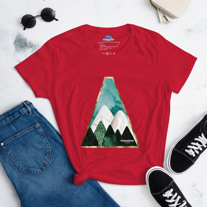 White Mountains Blue Sky Women's T-shirt