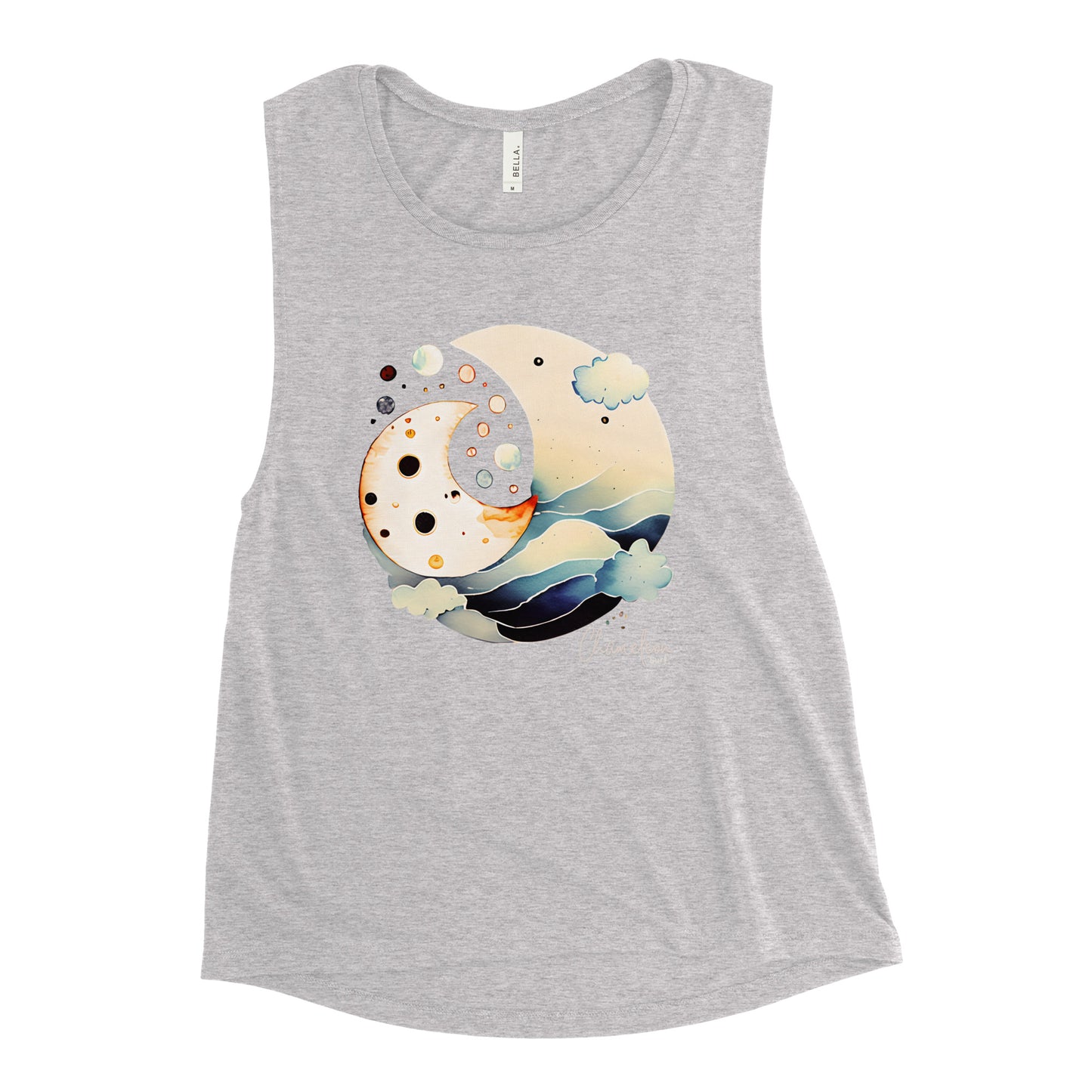 Two Moon Surf Women's Muscle Tank Top