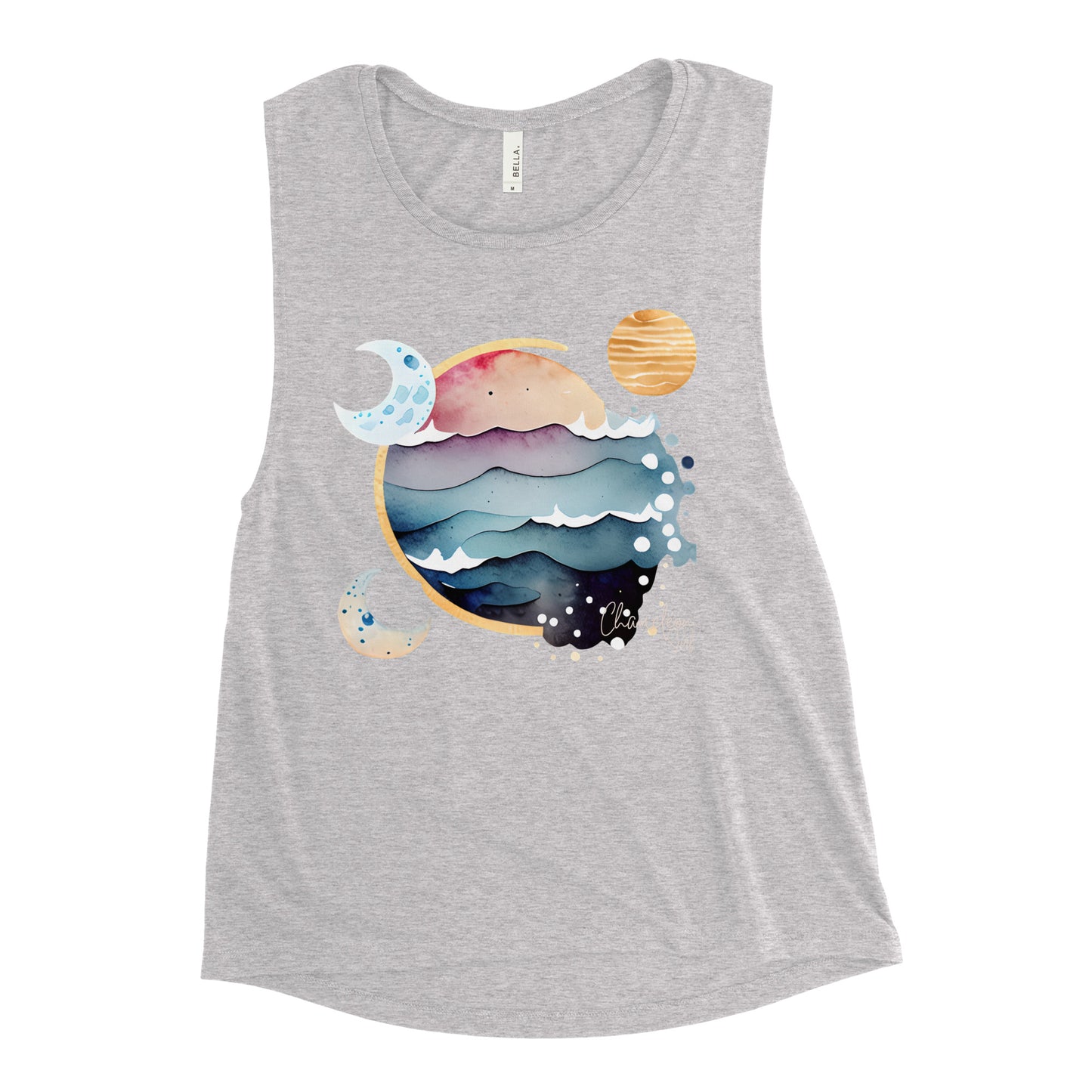 Ocean Moons Surf Women's Muscle Tank Top