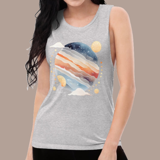 Sunset Fog Surf Women's Muscle Tank Top