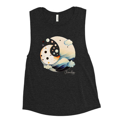 Two Moon Surf Women's Muscle Tank Top