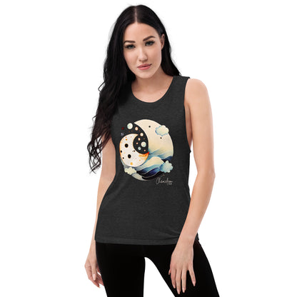 Two Moon Surf Women's Muscle Tank Top