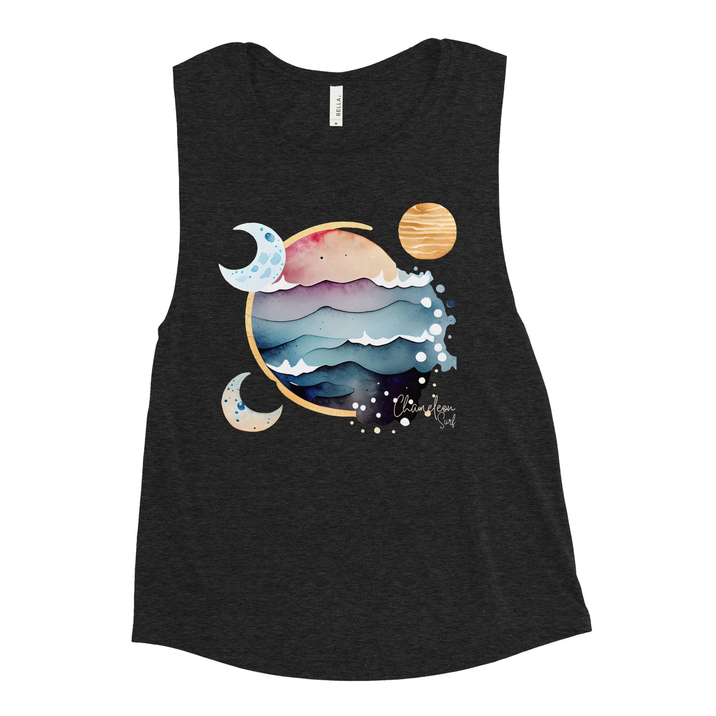 Ocean Moons Surf Women's Muscle Tank Top