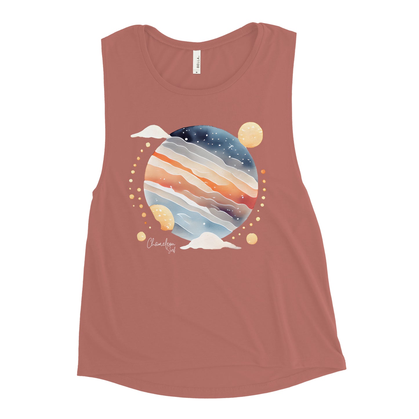 Sunset Fog Surf Women's Muscle Tank Top