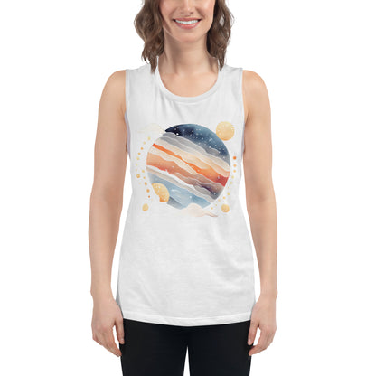 Sunset Fog Surf Women's Muscle Tank Top