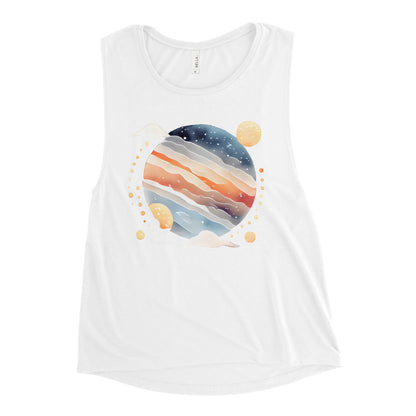 Sunset Fog Surf Women's Muscle Tank Top