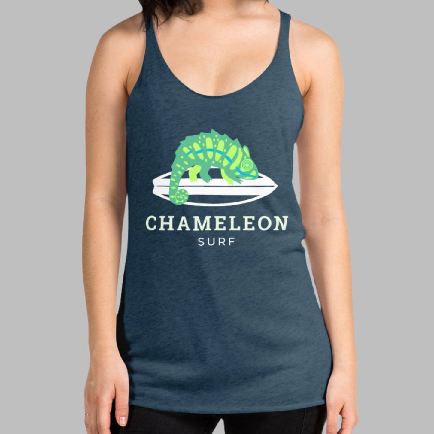 Chameleon Surf Women's Racerback Tank