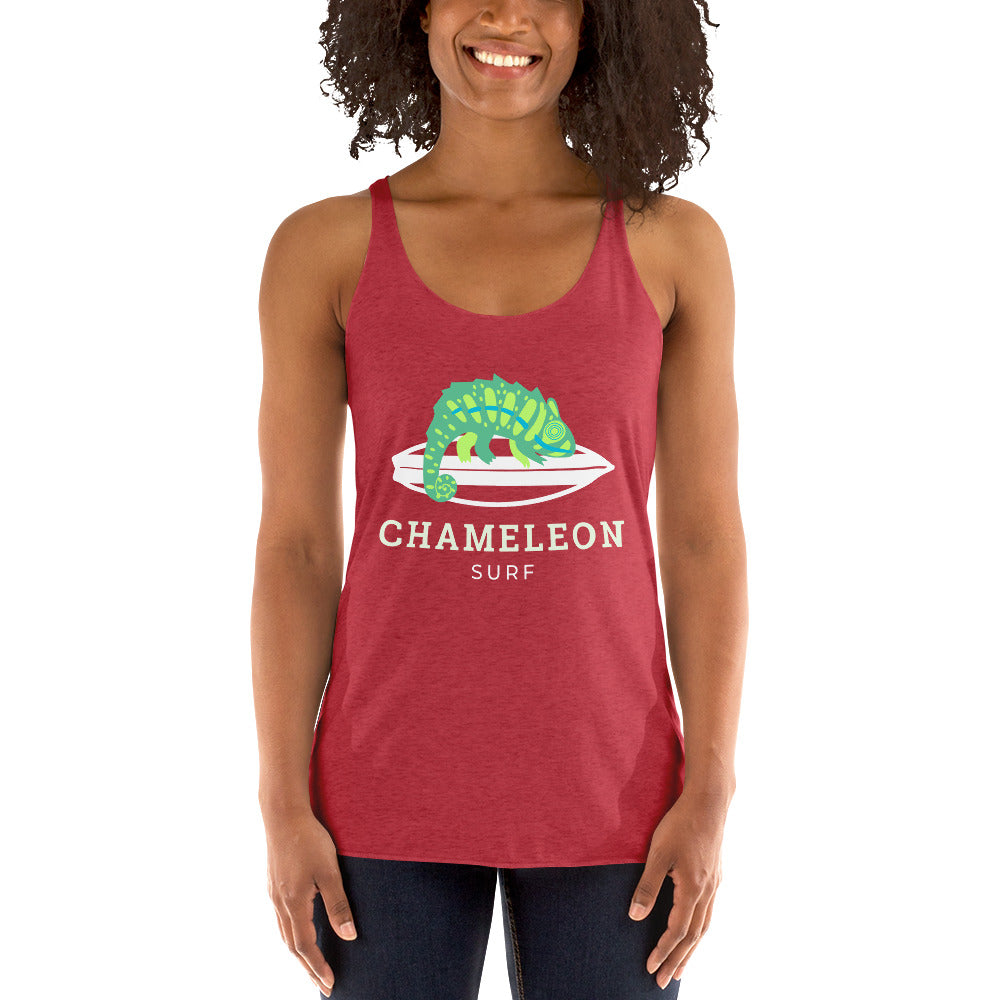 Chameleon Surf Women's Racerback Tank