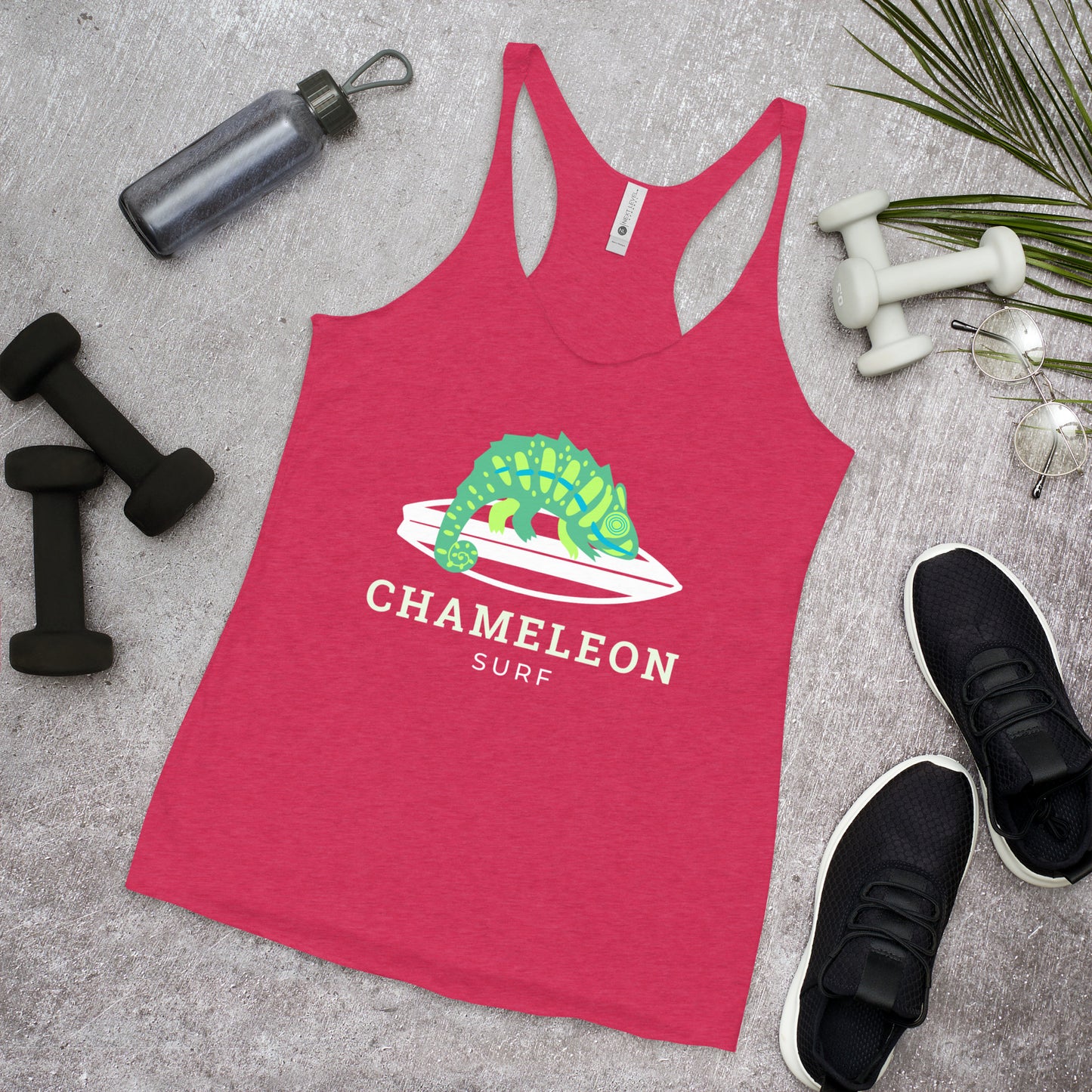 Chameleon Surf Women's Racerback Tank