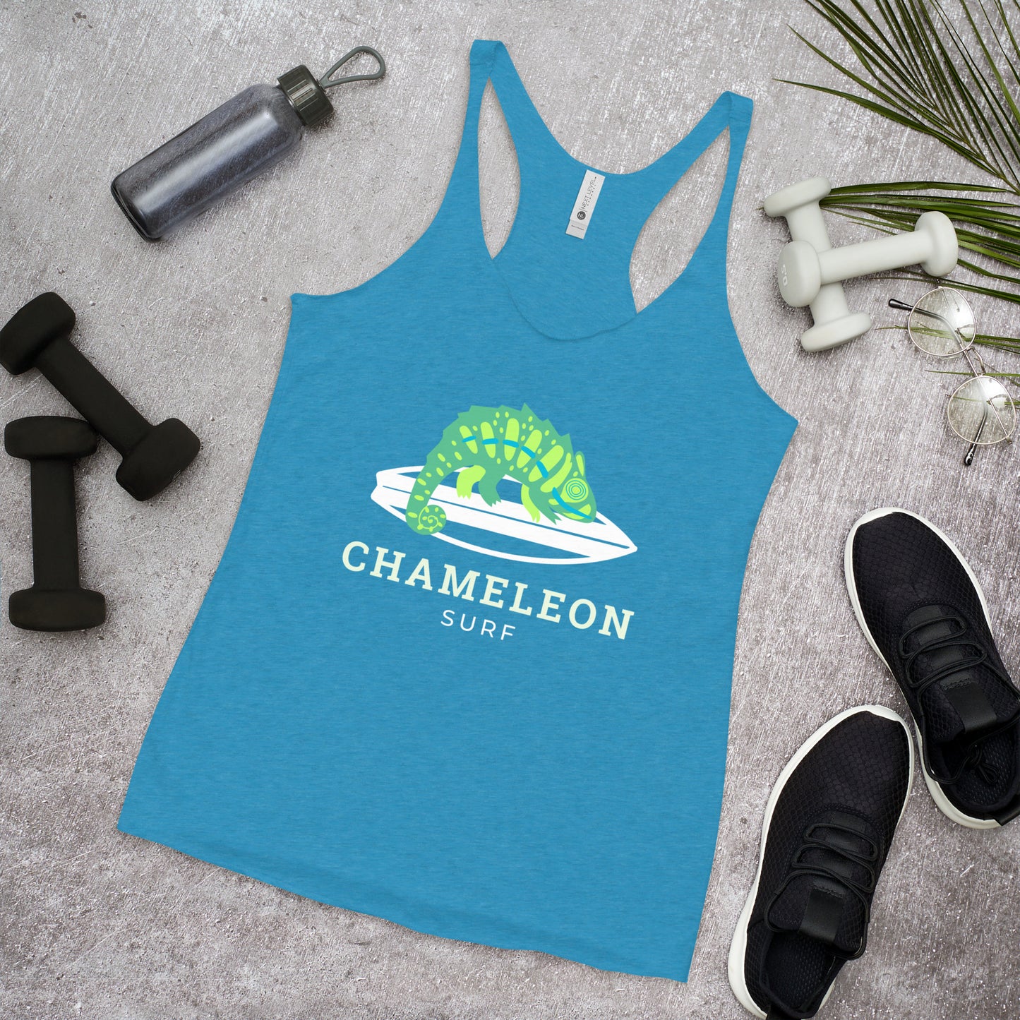 Chameleon Surf Women's Racerback Tank